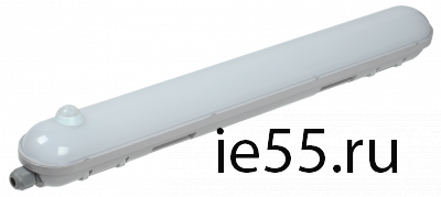 Светильник ДСП 1305Д 18Вт 6500К IP65 600мм серый пластик IEK