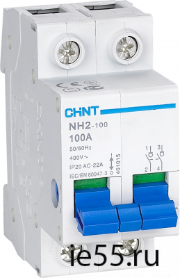Выключатель нагрузки NH2-125 4P 63A (CHINT)