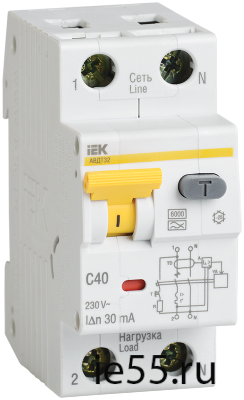 АВДТ 32 C10 - Автоматический Выключатель Дифф. тока