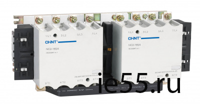 Контактор NC2-150NS реверс 150A 400В/АС3 50Гц (CHINT)