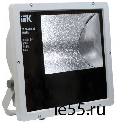 Прожектор ГО04-400-02 400Вт E40 серый асимметричный IP65 ИЭК