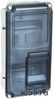 Корпус пластиковый ЩУРн-П 1/8 IP66 PC LIGHT IEK