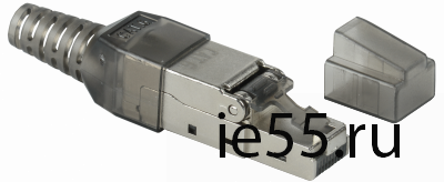 ITK Разъём RJ-45 FTP для кабеля кат.6A полевая заделка