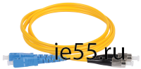ITK Оптический (патч-корд), SM, 9/125 (OS2), SC/UPC-FC/UPC,(Duplex),1м