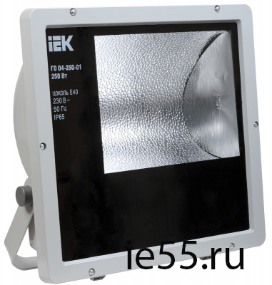 Прожектор ГО04-250-01 250Вт E40 серый симметричный IP65 ИЭК