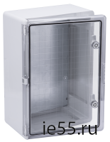 Корпус пласт. ЩМПп 500х350х190мм пр. дв. УХЛ1 IP65 IEK
