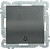 ВС10-1-4-Б Выключатель 1 клав. кноп. 10А BOLERO антрацит IEK