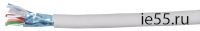 ITK Витая пара F/UTP кат.6 4x2х23AWG PVC серый (305м)