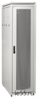 ITK Шкаф сетевой 19" LINEA N 33U 600х1000 мм перфорированная передняя дверь серый