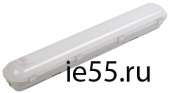 Светильник ДСП 1302Д 20Вт  IP54 серый (аналог ЛСП-2х18вт) ИЭК