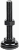ITK Регулируемая опора (ножка), резьба М12 90x34 мм, черная