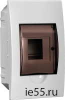 Бокс ЩРВ-П-4 модуля встраиваемый пластик IP41 LIGHT IEK