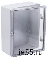 Корпус пласт. ЩМПп 500х400х180мм пр. дв. УХЛ1 IP65 IEK