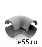 Поворот на 90° разъемный D16 мм (CHINT)