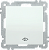 ВС10-1-3-Б Выключатель 1 клав. пер. 10А BOLERO белый IEK