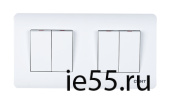 4-клавишный выключатель 10А 250В (CHINT)