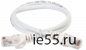 ITK Коммутационный шнур (патч-корд), кат.5Е UTP, 5м, белый