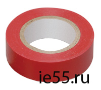Изолента 0,13х15 мм красная 20 метров ИЭК