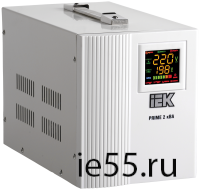 Стабилизатор напряжения переносной серии Prime 2 кВА IEK