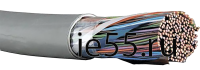ITK Витая пара F/UTP кат.5E 50х2х24AWG LSZH серый (305м)