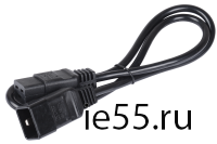 ITK Кабель электропитания PDU 3х1,5 2М с разъёмами С13-C14