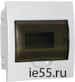 Бокс ЩРВ-П-8 модулей встраиваемый пластик IP41 LIGHT IEK