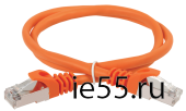 ITK Коммутационный шнур (патч-корд), кат.5Е FTP, 3м, оранжевый