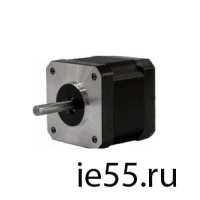 Шаговый двиг SMO-17.H218S.4K20.040.4K.040 NEMA-17, 4,2 кг*см, 0,4 А, 1,8°, 40 мм, 2-х фазн., 4-х про