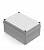 Коробка распаячная для наружного монтажа с гладкими стенками 150х110х85мм,  IP44 серая (C 101003316