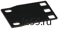 ITK Переходник с 19" на 21", 1U, черный