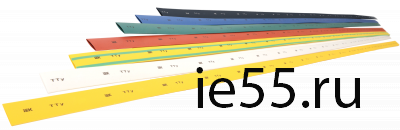 Термоусадочная трубка ТТУ 30/15 зеленая 1 м IEK