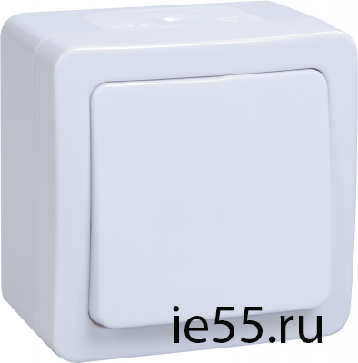 ВСк20-1-0-ГПБ выкл 1кл  кноп. о/у  IP54 (цвет клавиш: белый) ГЕРМЕС PLUS