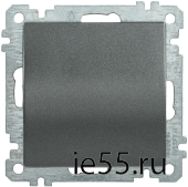 ВС10-1-0-Б Выключатель 1 клав. 10А BOLERO антрацит IEK