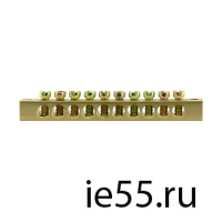Шина  нулевая XQ-0609  6*9  10 ways ЭНЕРГИЯ