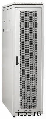 ITK Шкаф сетевой 19" LINEA N 33U 600х1000 мм перфорированные двери серый