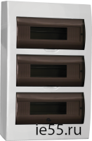 Корпус модульный пластиковый навесной IP41 ЩРН-Пк-36 IEK