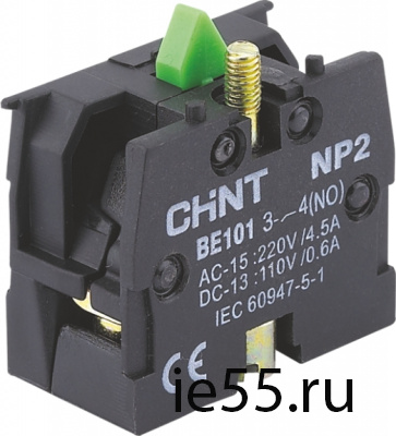 Блоки контактные NP2-BE102, 1НЗ (CHINT)