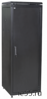 ITK Шкаф сетевой 19" LINEA N 42U 600х800 мм металлическая передняя дверь черный