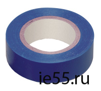 Изолента 0,13х15 мм синяя 20 метров ИЭК