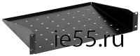 ITK 19" консольная полка глубиной 350 мм 1U, черная