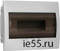 Бокс ЩРВ-П-12 модулей встр.пластик IP41 ИЭК