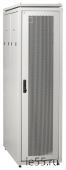 ITK Шкаф сетевой 19" LINEA N 42U 600х1000 мм перфорированные двери серый