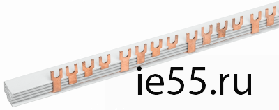 Шина соединительная типа FORK (вилка) 4Р 63А (дл.1 м) ИЭК