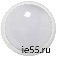 Светильник ДПО 1801 белый круг пластик LED 12Вт IP54