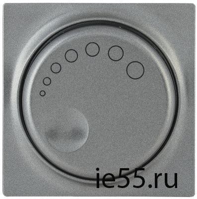 НС-1-1-БА Накладка к светорегулятору BOLERO антрацит IEK