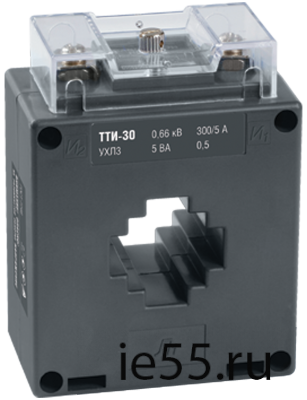 Трансформатор тока ТТИ-30  300/5А  5ВА  класс 0,5S  ИЭК