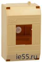 Бокс КМПн 1/4 для 4-х авт.выкл. наружн. уст. (Сосна) IEK